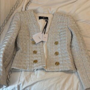 Balmain Crystal Blazer